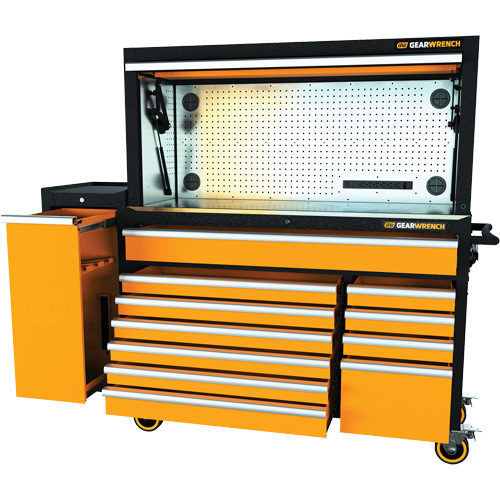 MEGAMOD Master Mechanics Tool Set in Premium Modular Foam Trays with Tool Storage & Shop Equipment, 1331 Pieces Planification Entrepots Molloy