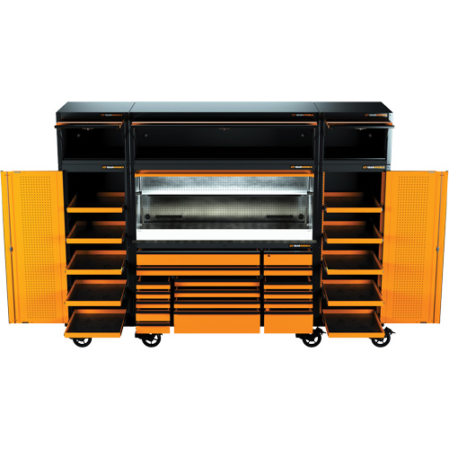 MEGAMOD Mechanics Tool Set in Premium Modular Foam Trays with Tool Storage & Shop Equipment, 1858 Pieces Planification Entrepots Molloy