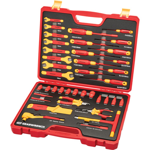Jeu d'outils VDE isol&eacute;s, 1000 V, 39 M Planification Entrepots Molloy