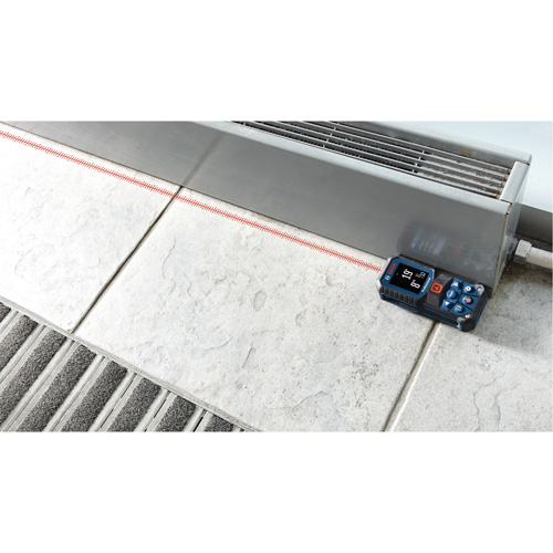 T&eacute;l&eacute;m&egrave;tre laser rouge BLAZE, 0.0' - 165' (0.0 m - 50,2 m) Gamme de mesure, Num&eacute;rique (&eacute;lectronique) Planification Entrepots Molloy