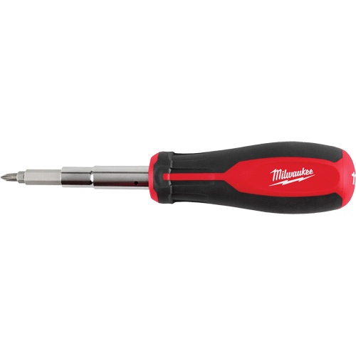 Tournevis multibits &agrave; entraînement magn&eacute;tique 1/4" et 3/8" 11 en 1, 8" lo, Prise Coussin&eacute;e Planification Entrepots Molloy
