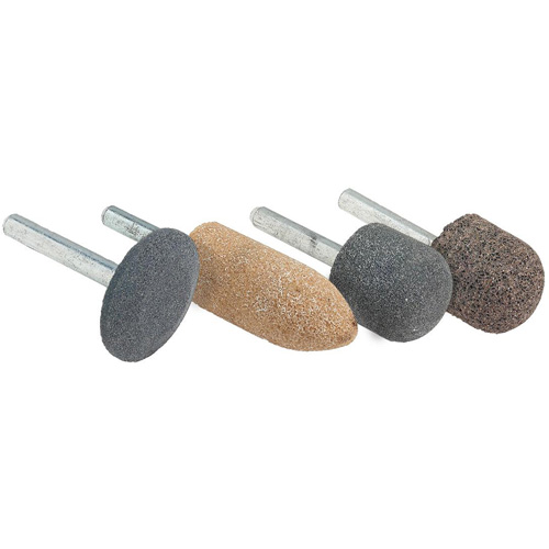 Mounted Point, A11, Ceramic, 7/8" Dia., 2" L, 36 Grit Planification Entrepots Molloy