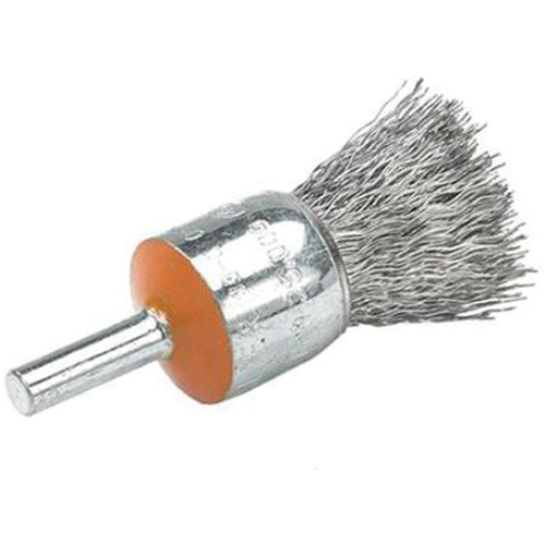 Brosses mont&eacute;es &agrave; fils cr&ecirc;p&eacute;s, 1/2", Fils 0,01", Tige 1/4" Planification Entrepots Molloy