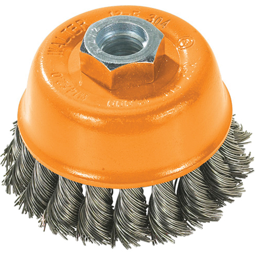 Wire Cup Brush, 3" Dia. x 5/8"-11 Arbor Planification Entrepots Molloy