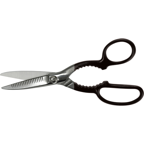 Ciseaux de cuisine, Longueur de coupe de 2-5/8", Poign&eacute;e Anneaux Planification Entrepots Molloy