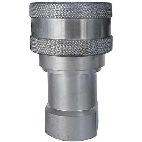 Hydraulic Quick Coupler - Stainless Steel Manual Coupler, Brass/Stainless Steel Planification Entrepots Molloy