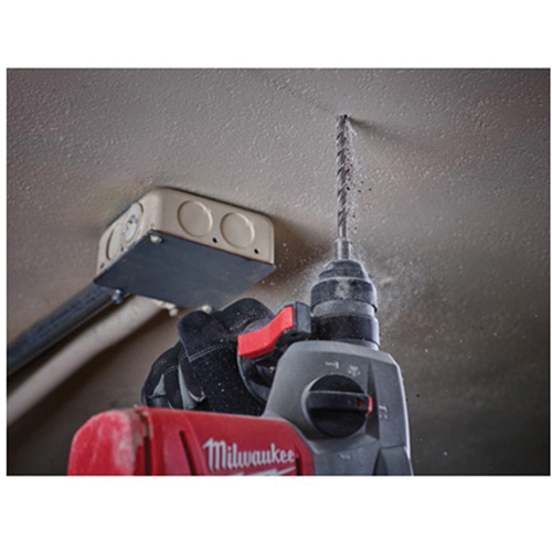 M/2 SDS-Plus Rotary Hammer Drill Bit Set, 5 Pieces, Carbide Planification Entrepots Molloy