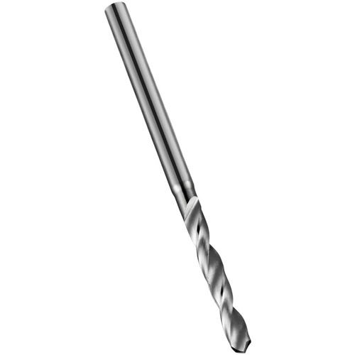 Micro Drill Bit, 0.18 mm, High Speed Cobalt, 1.4 mm Flute, 118° Point Planification Entrepots Molloy