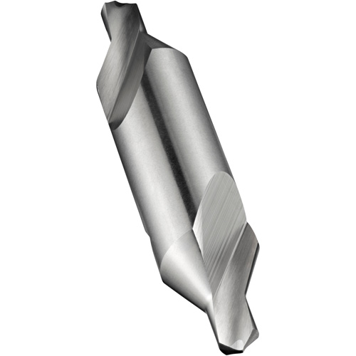 Foret &agrave; centrer et fraise combin&eacute;s, #6, Petit diam&egrave;tre de 7/32", Grand diam&egrave;tre de 1/2", Acier rapide au cobalt Planification Entrepots Molloy