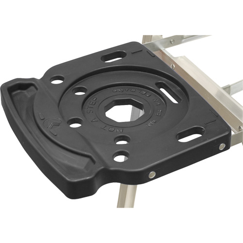 3400 Series Industrial Extra Heavy-Duty Step Ladder, 4', Aluminum, 300 lbs. Capacity, Type 1A Planification Entrepots Molloy