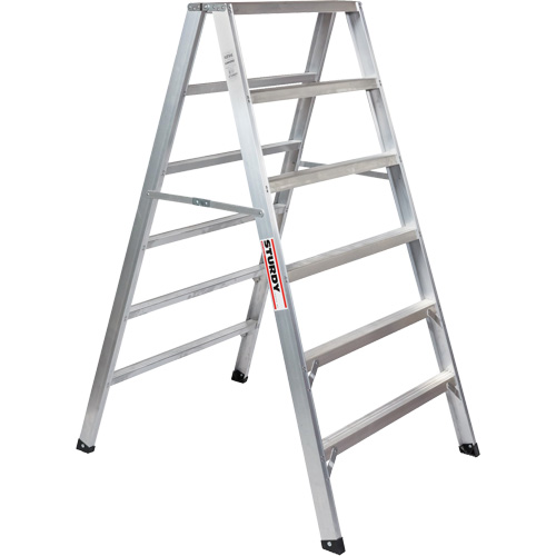 Chevalet de sciage, 6' ha x 30" la x Capacit&eacute; de 300 lb, Aluminium Planification Entrepots Molloy