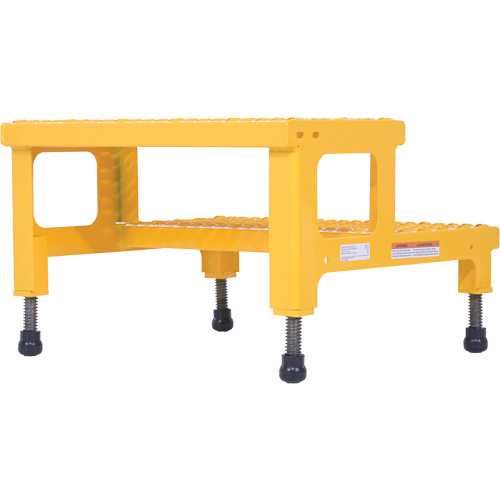 Adjustable Step-Mate Stand, 2 Step(s), 23-13/16" W x 22-7/8" L x 15-1/4" H, 500 lbs. Capacity Planification Entrepots Molloy