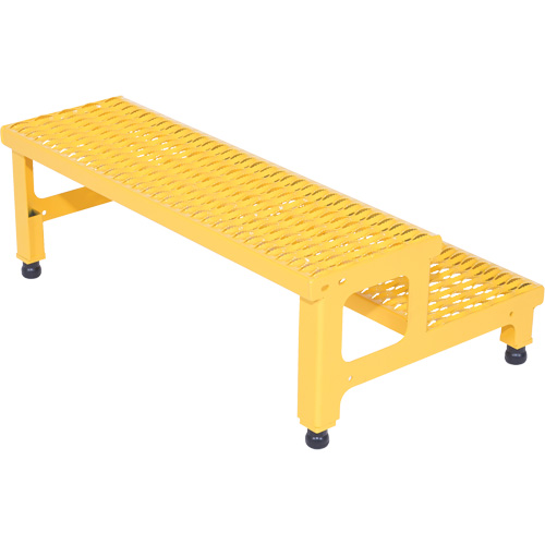Adjustable Step-Mate Stand, 2 Step(s), 36-3/16" W x 22-7/8" L x 15-1/4" H, 500 lbs. Capacity Planification Entrepots Molloy