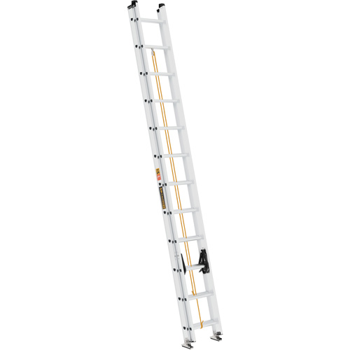 Jobsite Series Extension Ladder, 250 lbs. Cap., 24' H, Grade 1 Planification Entrepots Molloy