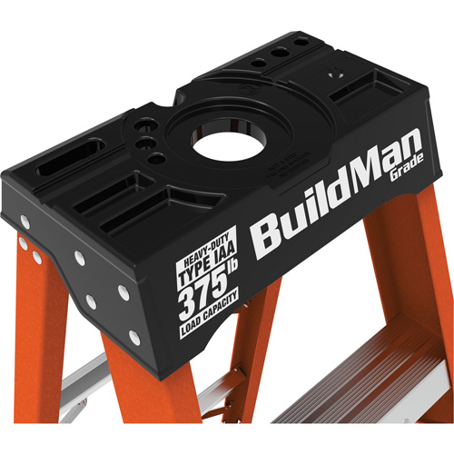Step Ladder, 10', Fibreglass, 375 lbs. Capacity, Type 1AA Planification Entrepots Molloy