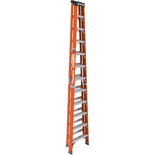 Step Ladder, 12', Fibreglass, 375 lbs. Capacity, Type 1AA Planification Entrepots Molloy