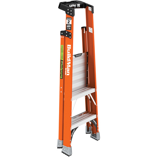Safespace Platform Step Ladder, 2', 300 lbs. Cap. Planification Entrepots Molloy