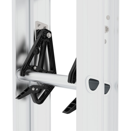 Jobsite Series Extension Ladder, 200 lbs. Cap., 16' H, Grade 3 Planification Entrepots Molloy