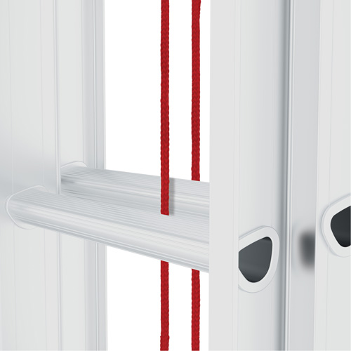 Jobsite Series Extension Ladder, 200 lbs. Cap., 20' H, Grade 3 Planification Entrepots Molloy