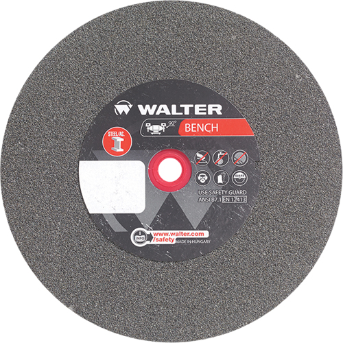 Bench Grinding Wheels, 8" x 1-1/4", 1" Arbor, 1 Planification Entrepots Molloy