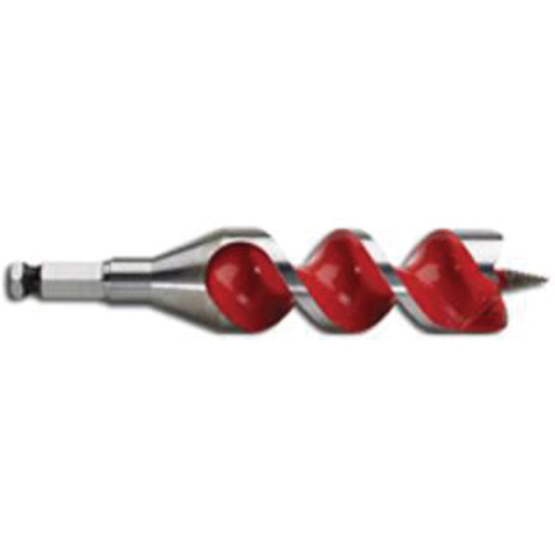 Ship Auger Drill Bit, 1-1/4 Diameter, 4" Flute, 7/16" Hex Shank Planification Entrepots Molloy
