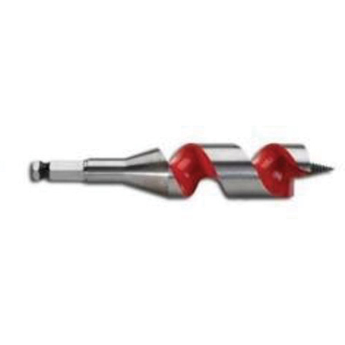 Longue m&egrave;che h&eacute;licoidale pour perceuse, Diam&egrave;tre de 1-3/8", Cannelure 3", Tige 7/16" hexagonal Planification Entrepots Molloy