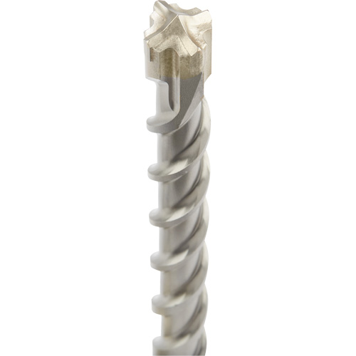 MX4 4-Cutter Rotary Hammer Drill Bit, 7/8", SDS-Plus Shank, Carbide Planification Entrepots Molloy
