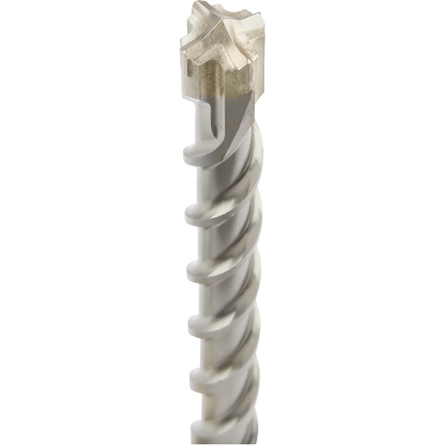 M&egrave;che de perceuse &agrave; percussion &agrave; quatre cannelures SDS-Plus MX4 , 1-1/8", Tige SDS-Plus, Carbure Planification Entrepots Molloy