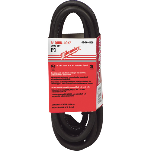 Cordon Quik-Lok avec prise de style tournante Planification Entrepots Molloy