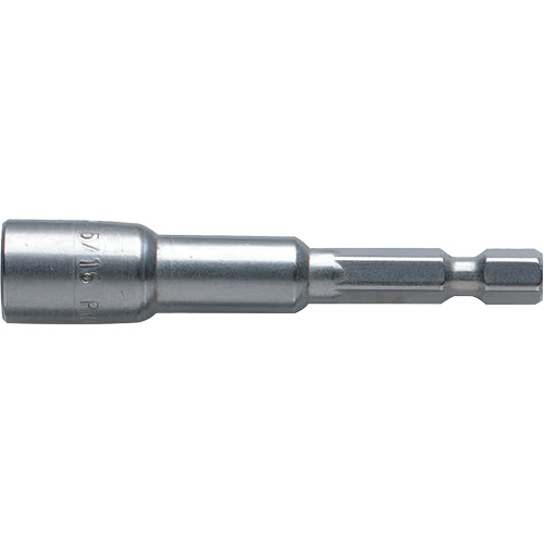 Tourne-&eacute;crou, Embout 5/16", Prise 1/4", 2-9/16" lo, Non magn&eacute;tique Planification Entrepots Molloy