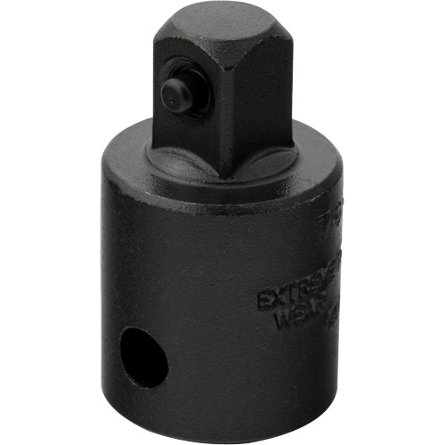Socket Adapter, Impact, 1/2" Drive, 3/8" Socket, 1-7/16" L Planification Entrepots Molloy
