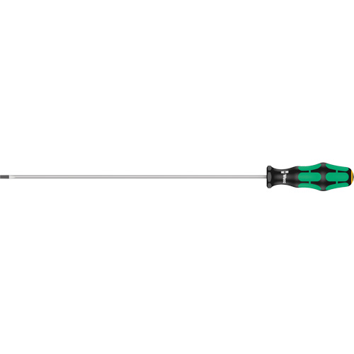 Slotted Screwdriver, 5/32" Tip, Round, 15-3/4" L, Plastic Handle Planification Entrepots Molloy