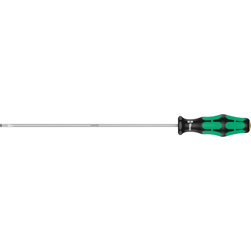 Tournevis &agrave; fente, Tige de 3,5 mm, Ronde, 11-1/16" lo, Prise en Plastique Planification Entrepots Molloy
