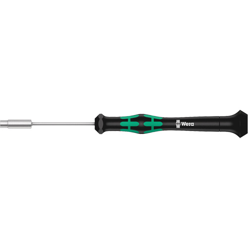 Micro-tournevis pour embouts, 9/64" prise, 6-3/16" lo, Non magn&eacute;tique Planification Entrepots Molloy