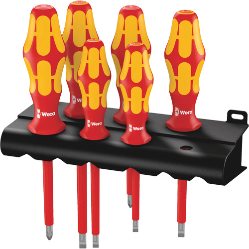 Insulated Screwdriver Set, 1000 V, 6 Pcs Planification Entrepots Molloy