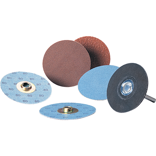 Disque &agrave; changement rapide Standard Abrasives, 3" dia., Grain P240, Oxyde d'aluminium Planification Entrepots Molloy