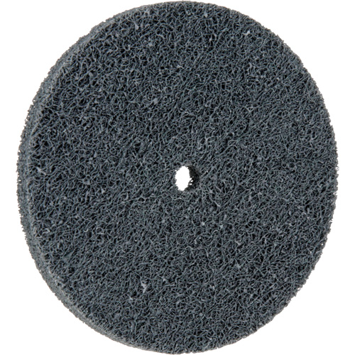 Standard Abrasives 500 Series Soft Density Unitized Wheels, 3" x 1/4", 1/4" Arbor, Fine Grit, Silicon Carbide Planification Entrepots Molloy
