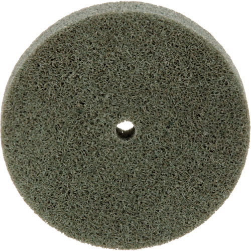 Meule homog&egrave;ne &agrave; faible densit&eacute; de s&eacute;rie 500 Standard Abrasives, 3" x 1/2", Arbre de 1/4", Grain de Moyen, Oxyde d'aluminium Planification Entrepots Molloy