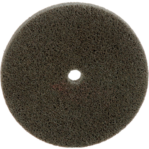 Disque unitaris&eacute; Standard Abrasives, 3" x 1/4", Arbre de 1/4", Grain de Fin, Oxyde d'aluminium Planification Entrepots Molloy