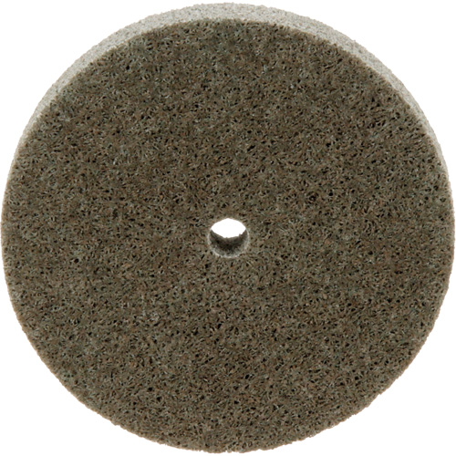 Disque unitaris&eacute; Standard Abrasives, 3" x 1/2", Arbre de 1/4", Grain de Moyen, Oxyde d'aluminium Planification Entrepots Molloy