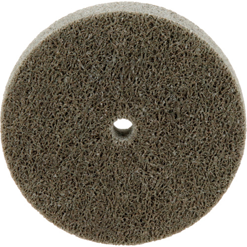 Disque unitaris&eacute; Standard Abrasives, 3" x 1/2", Arbre de 1/4", Grain de Moyen, Oxyde d'aluminium Planification Entrepots Molloy