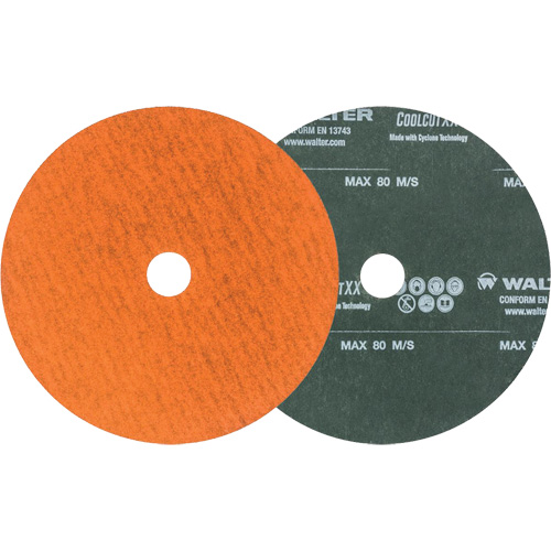 Fibre Discs - Coolcut XX, Ceramic, 36, 5" Dia x 7/8" Arbor Planification Entrepots Molloy