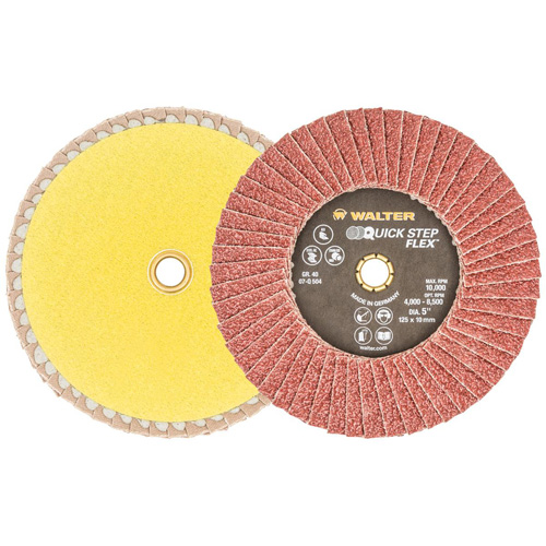 QUICK-STEP FLEX, 5" x Type 29, 40 Grit, Aluminum Oxide Planification Entrepots Molloy