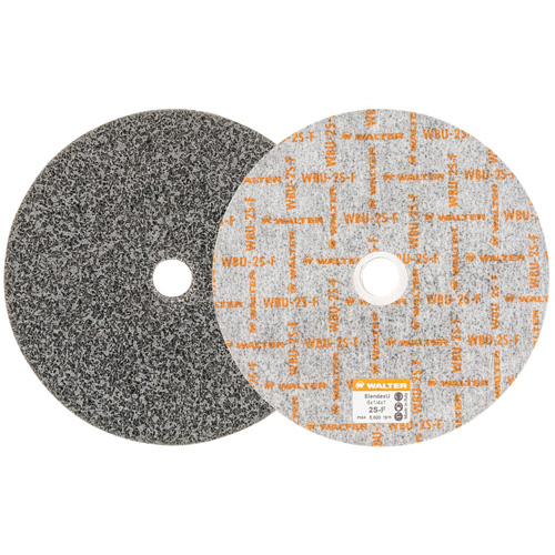 Blendex U Finishing Wheel, 6" Dia., 2SF Grit, Silicon Carbide Planification Entrepots Molloy
