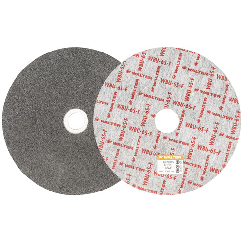 Disque de finition Blendex U, 6" dia., Grain 6SF, Carbure de silicium Planification Entrepots Molloy
