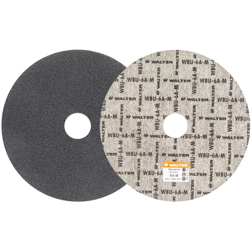 Blendex U Finishing Wheel, 6" Dia., 6AM Grit, Silicon Carbide Planification Entrepots Molloy