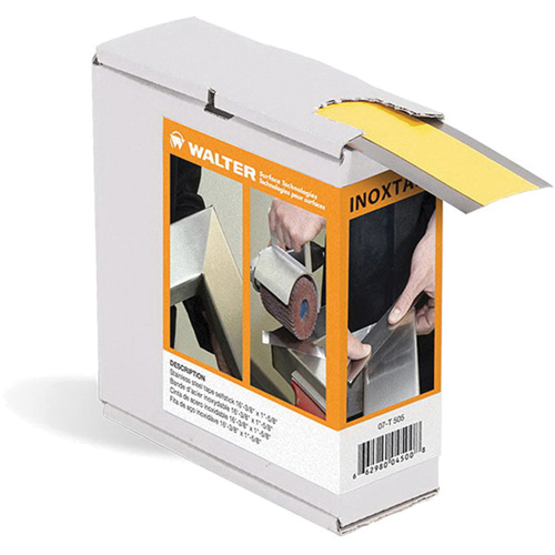 Ruban en acier inoxydable Inox, &eacute;paisseur 0,15 mil, 41,275 mm (1-5/8") x 5 m (16,375') Planification Entrepots Molloy