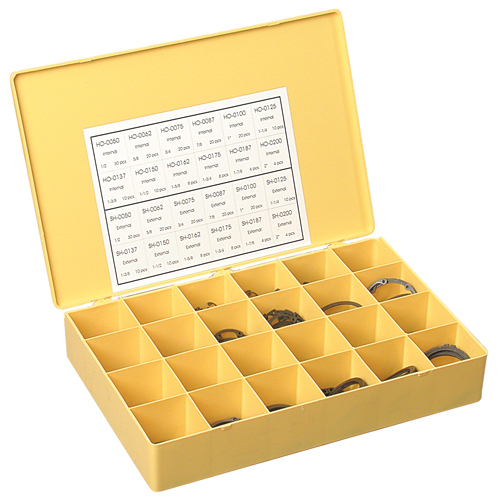 Assortiments d'anneaux de retenue internes & externes Planification Entrepots Molloy