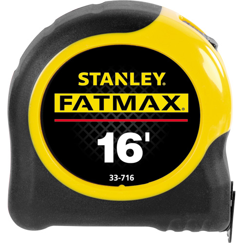 FatMax&reg; Measuring Tape, 1-1/4" x 16', 16ths of an Inch Graduations Planification Entrepots Molloy