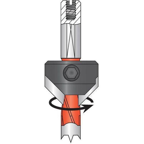 Countersinks, 20 mm, Carbide Planification Entrepots Molloy